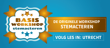 Volg nu de basisworkshop stemacteren ook bij onze nieuwe locatie in het centrum van Utrecht.